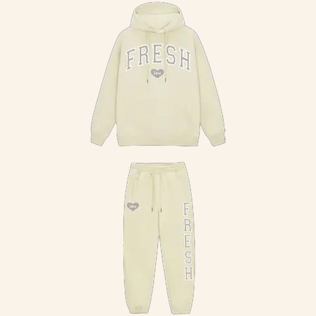 Fresh Love Merch Hoodie And Sweatpant Sets Gifts For Girlfriends