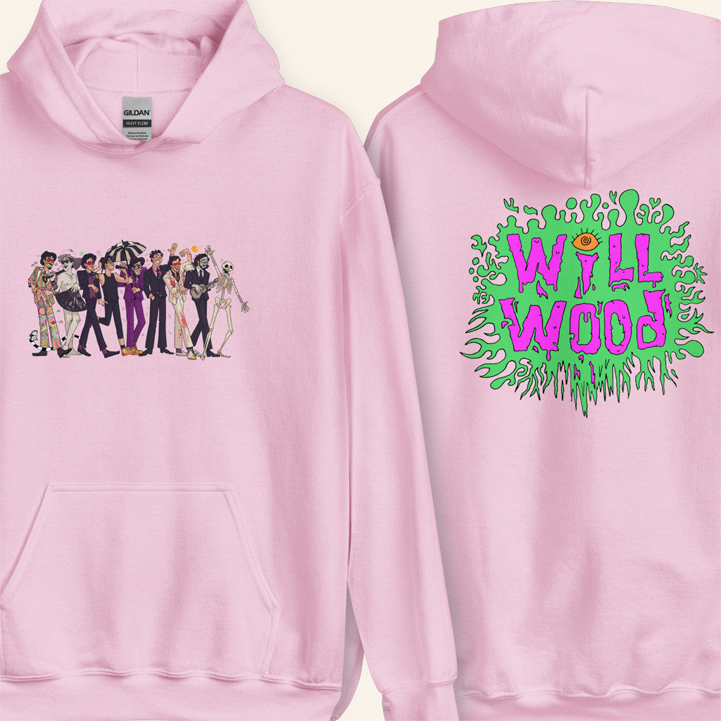 Will Wood Merch Death Of The Author Hoodie Gifts For Girlfriend
