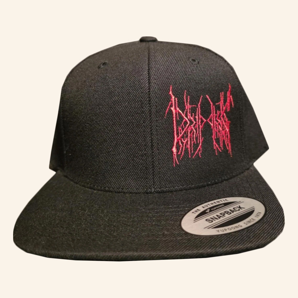 Peeling Flesh Merch Dripping Snapback Hat Devourment Peeling Flesh Embroidered Hat Gifts For Him