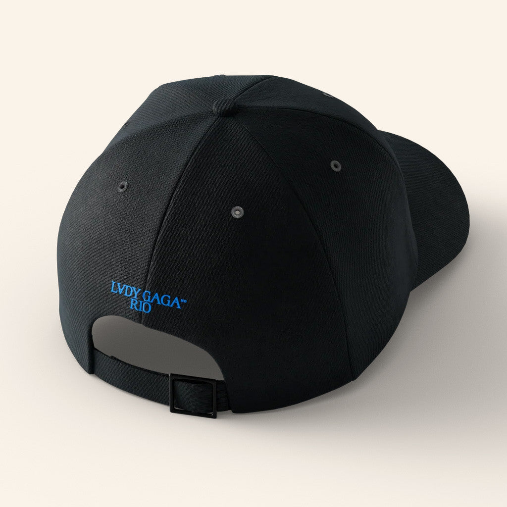 Lady Gaga Mayhem Tour Merch 2025 Concert Black Rio Hat Embroidered Gifts For Friends