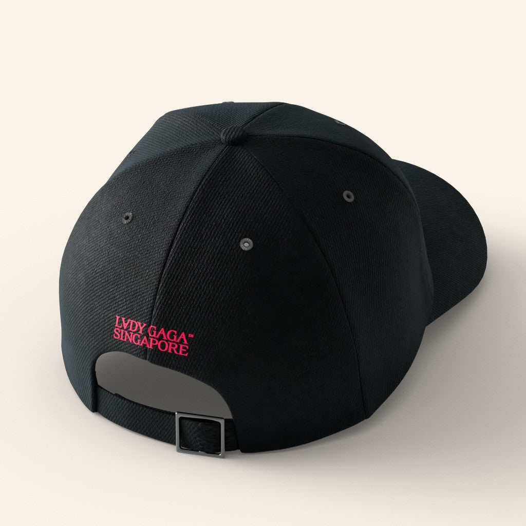 Lady Gaga Mayhem Tour Merch 2025 Concert Embroidered Singapore Hat Fan Merch Besties Gifts