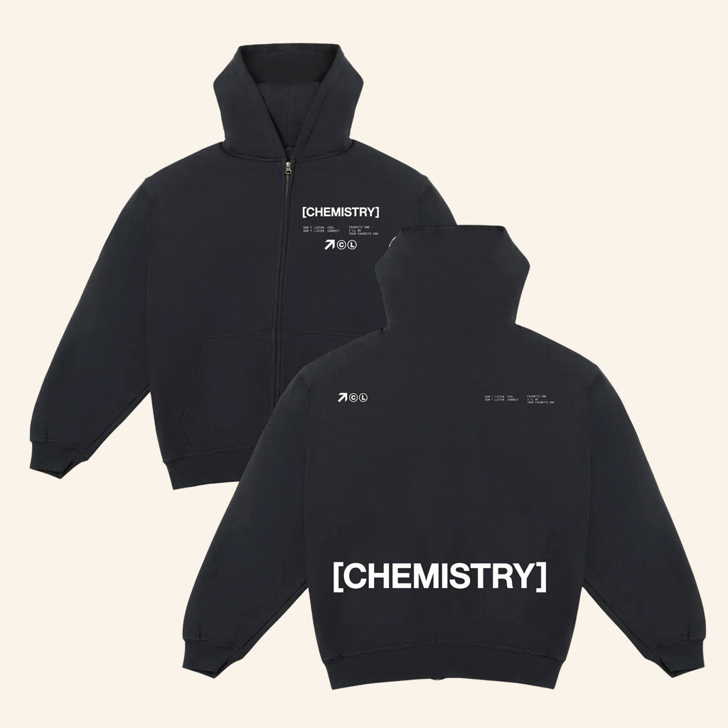 Chris Lake Merch Chemistry CL Zip Hoodie Chemistry Album Tour 2025 Apparel Gifts For Girlfriend