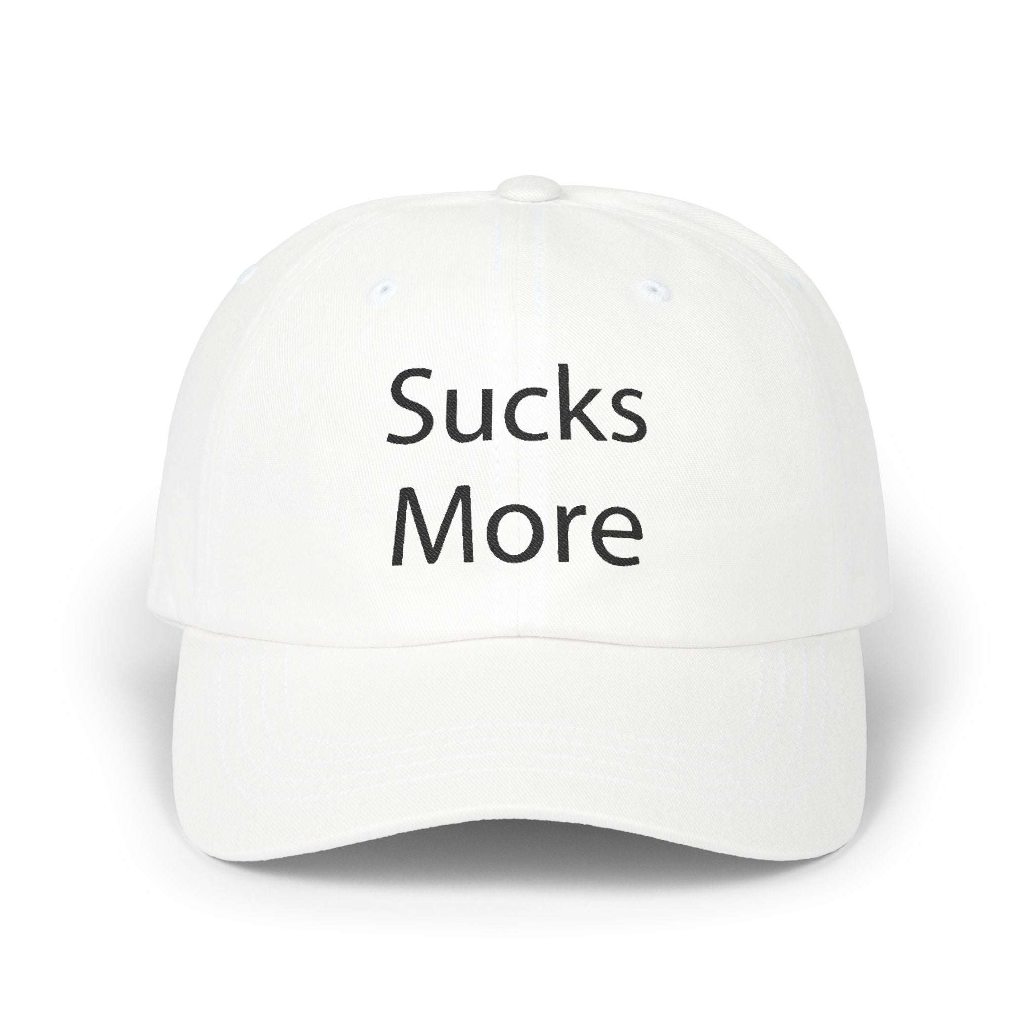 Slushy Noobz Merch Sucks More Classic Embroidered Cap Gifts For Girlfriend