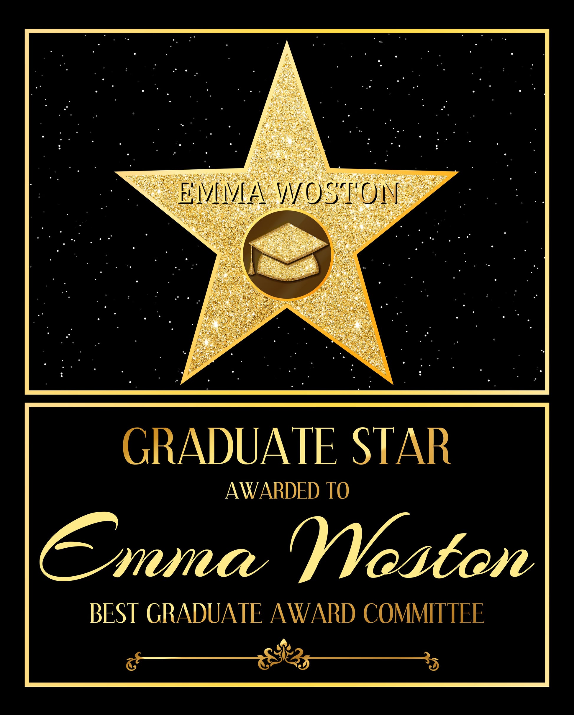 Personalized Class of 2025 Graduation Wishes Name Blankets - Graduation Gift