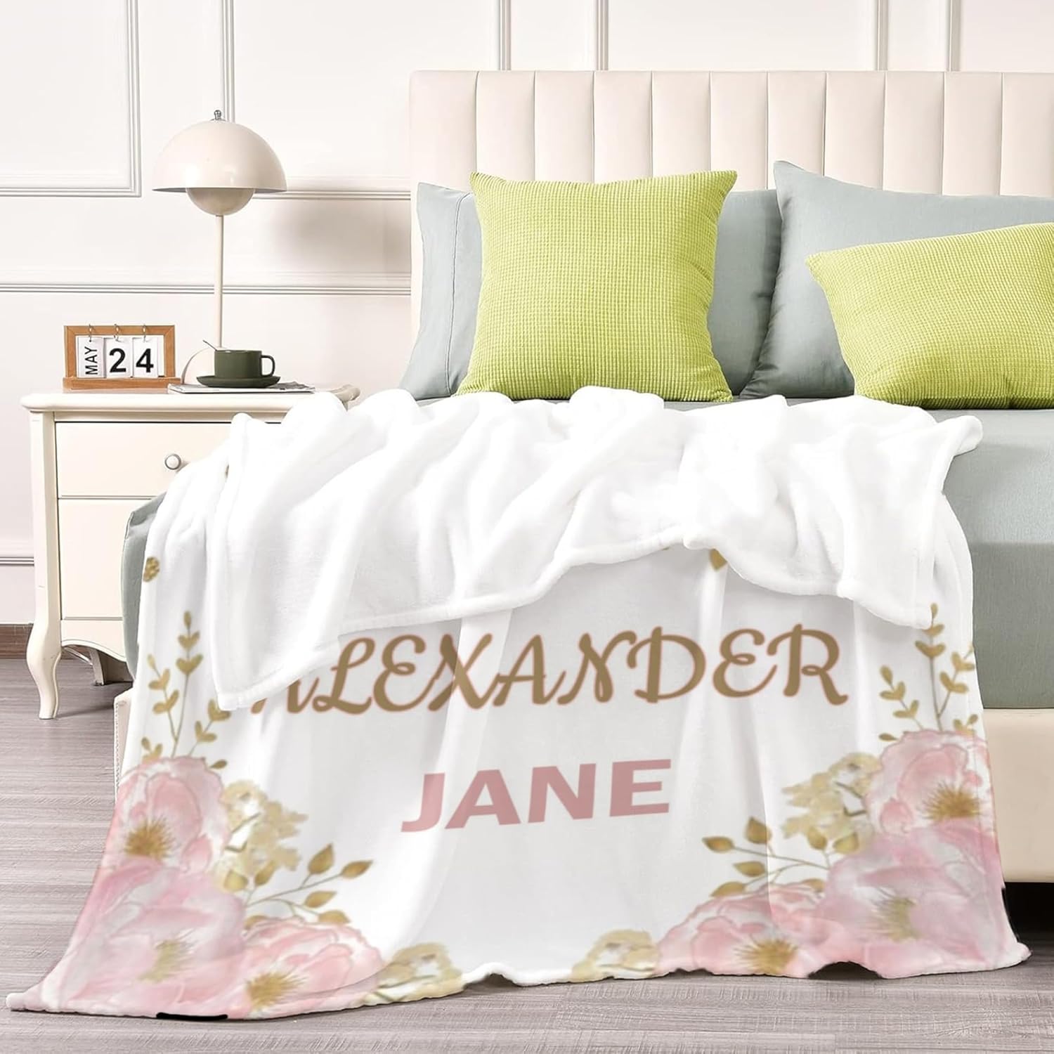 Personalized Baby Blanket Super Soft Blanket, Personalized Baby Blanket with Name Custom Baby Blanket Personalized Baby Gifts, Gift for Baby
