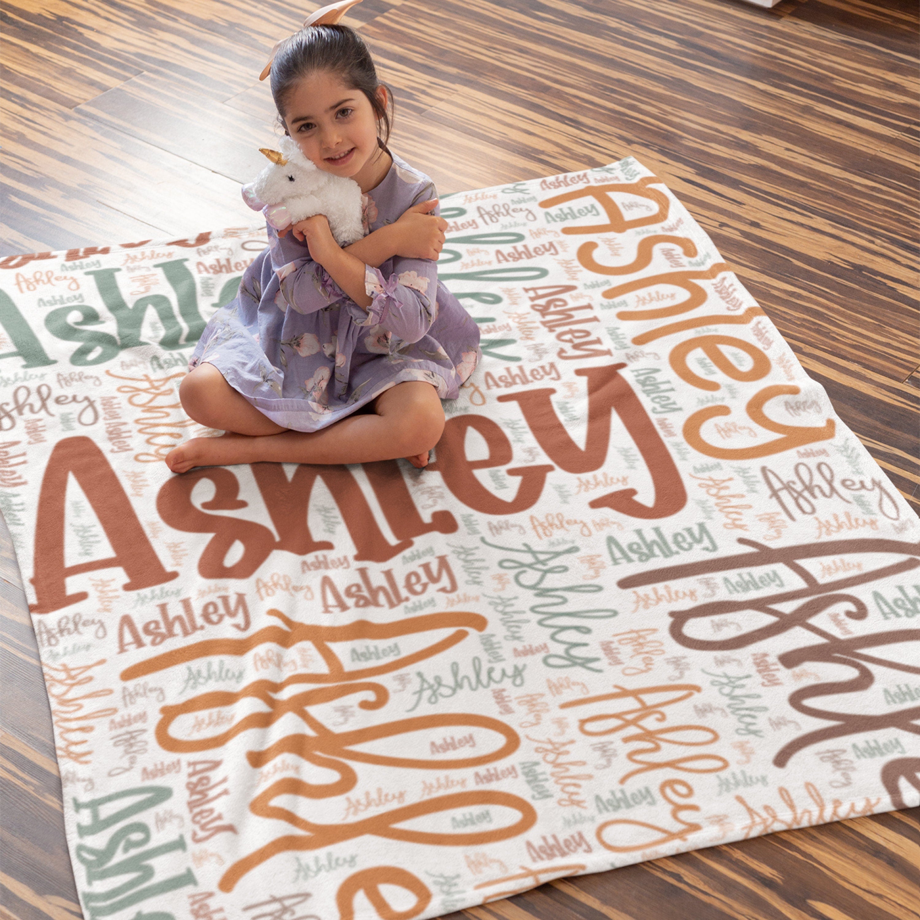 Personalized Blanket for Kids, Baby Blanket 30x40, Custom Fleece Nursery Blanket, Swaddle Blanket, Newborn Blanket, Gift for Baby, Toddler Blanket