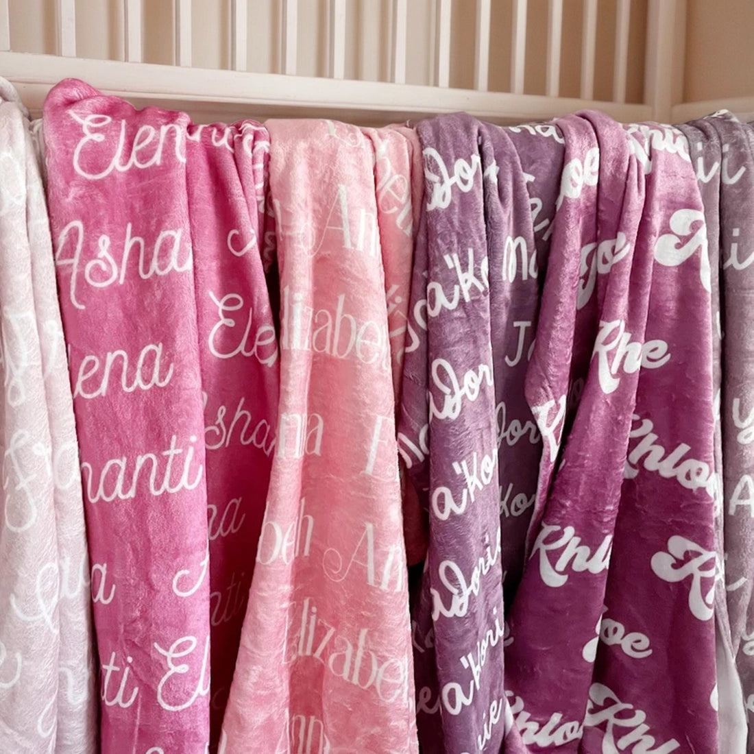 Personalized Name Blanket for Kids, Custom Fleece Nursery Blanket, Newborn Swaddle Blanket, Kids Throw Blanket, Baby Blanket Gift, Mother's Day Gift