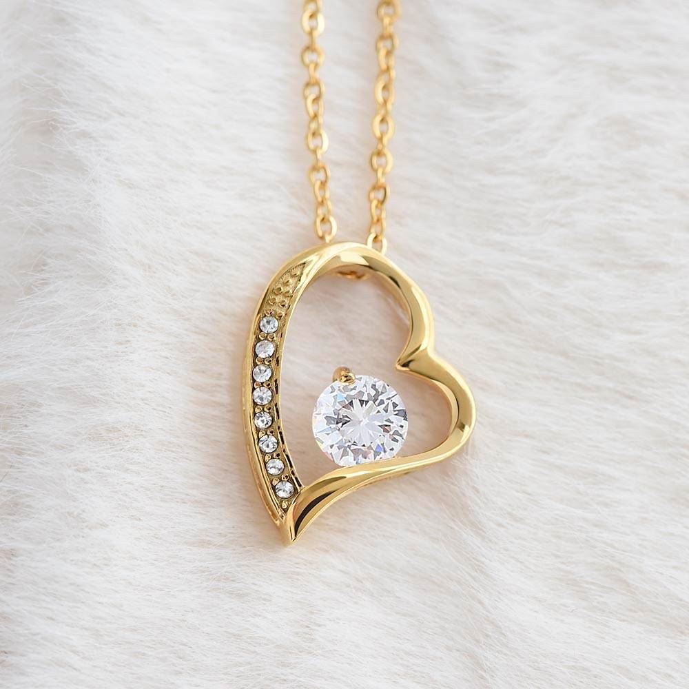 Personalized To My Beautiful Wife Necklace From Husband Feel My Love For Her Wife Birthday Anniversary Wedding Valentines Christmas Customized Message Card