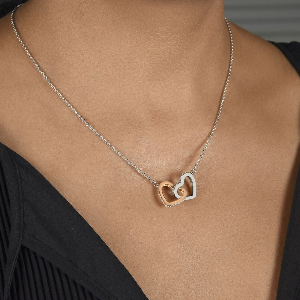 Personalized To My Bonus Daughter Necklace From Stepmom Never Forget That I Love You Step Daughter Birthday Christmas Customized Gift Box Message Card