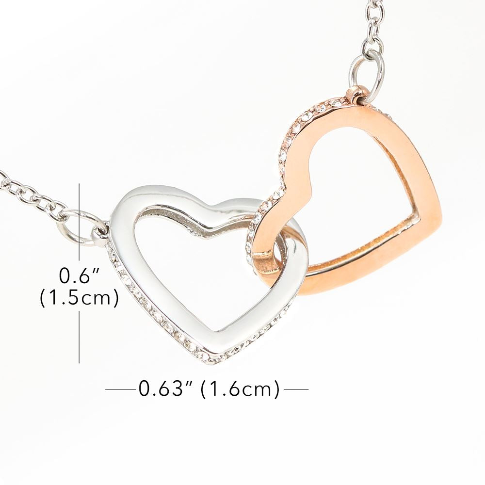 Personalized To My Daughter Necklace From Mom Dad Never Forget That I Love You Daughter Birthday Christmas Jewelry Pendant Customized Gift Box Message Card