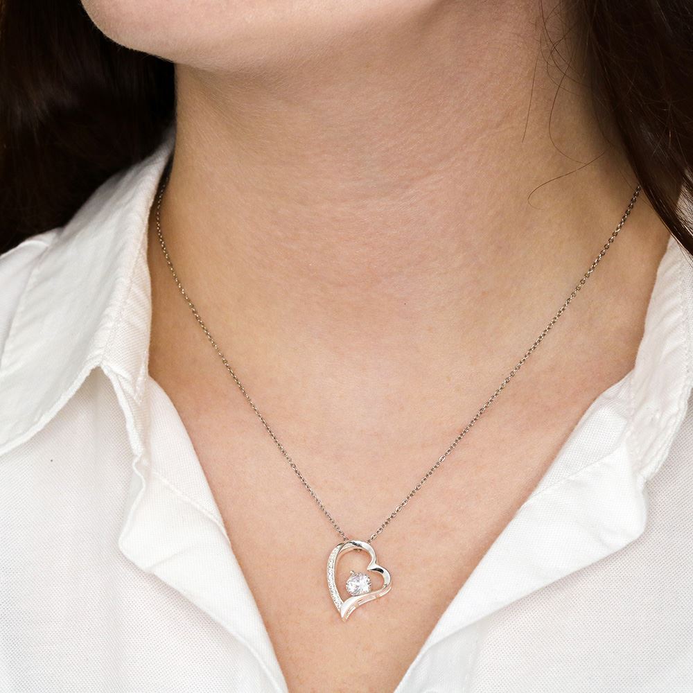 Personalized To My Sister Necklace From Brother Never Forget That I Love You Sister Birthday Graduation Christmas Jewelry Customized Gift Box Message Card