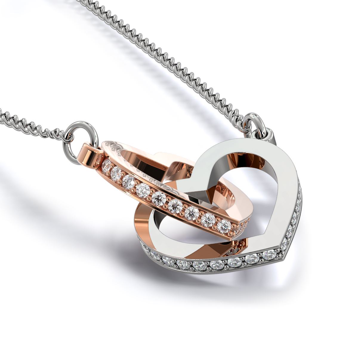 Personalized To My Sister Necklace From Brother Never Forget That I Love You Sister Birthday Graduation Christmas Jewelry Customized Gift Box Message Card