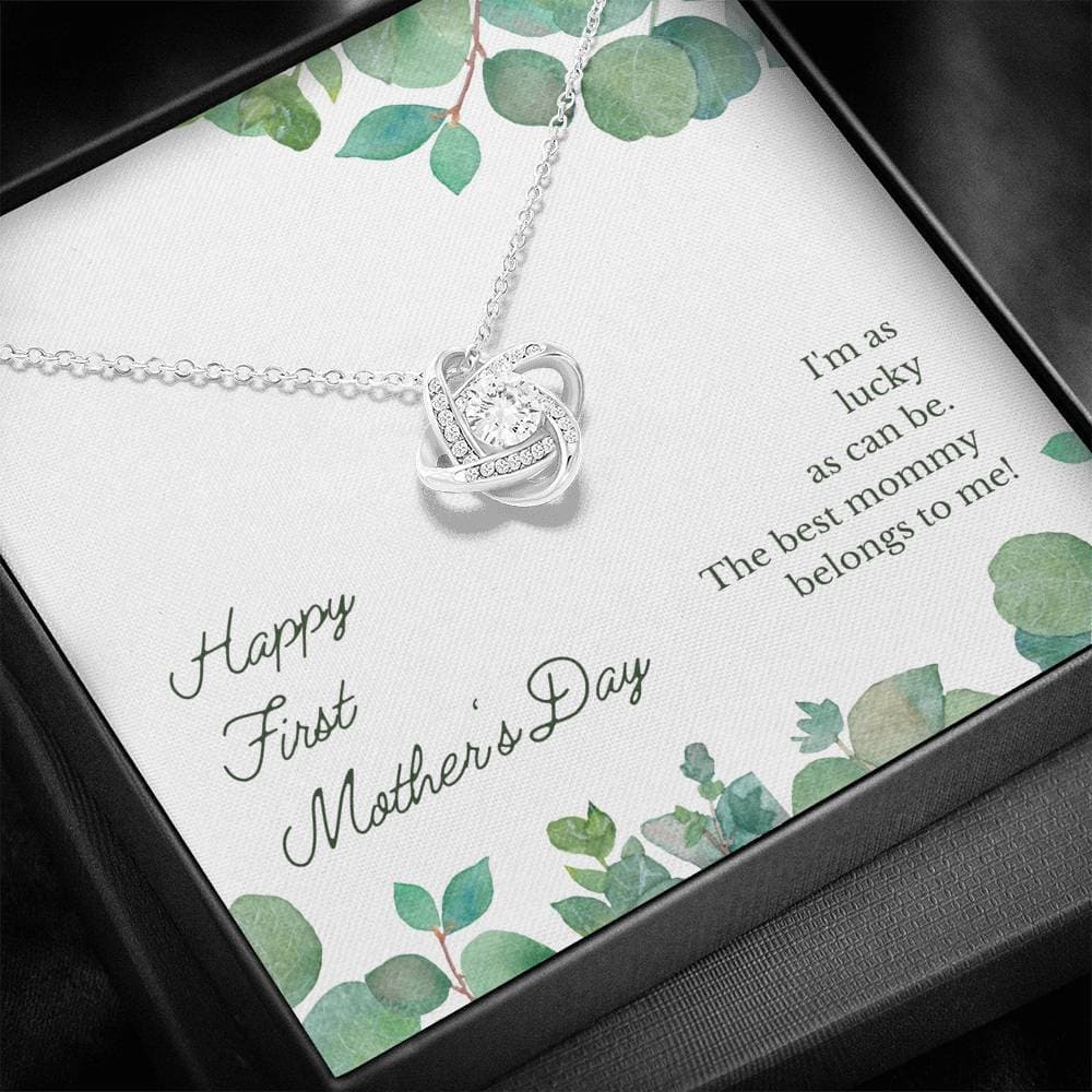 First Mother's Day Love Knot Necklace - KDadorn