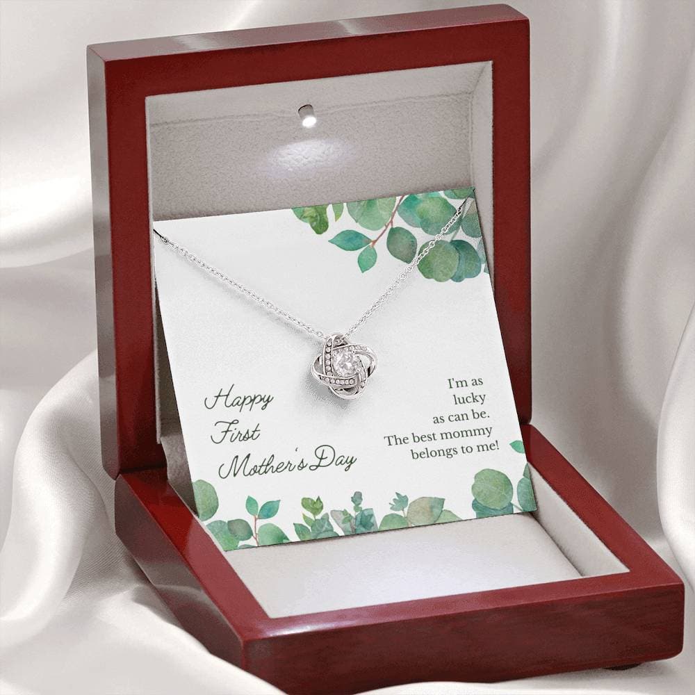 First Mother's Day Love Knot Necklace - KDadorn