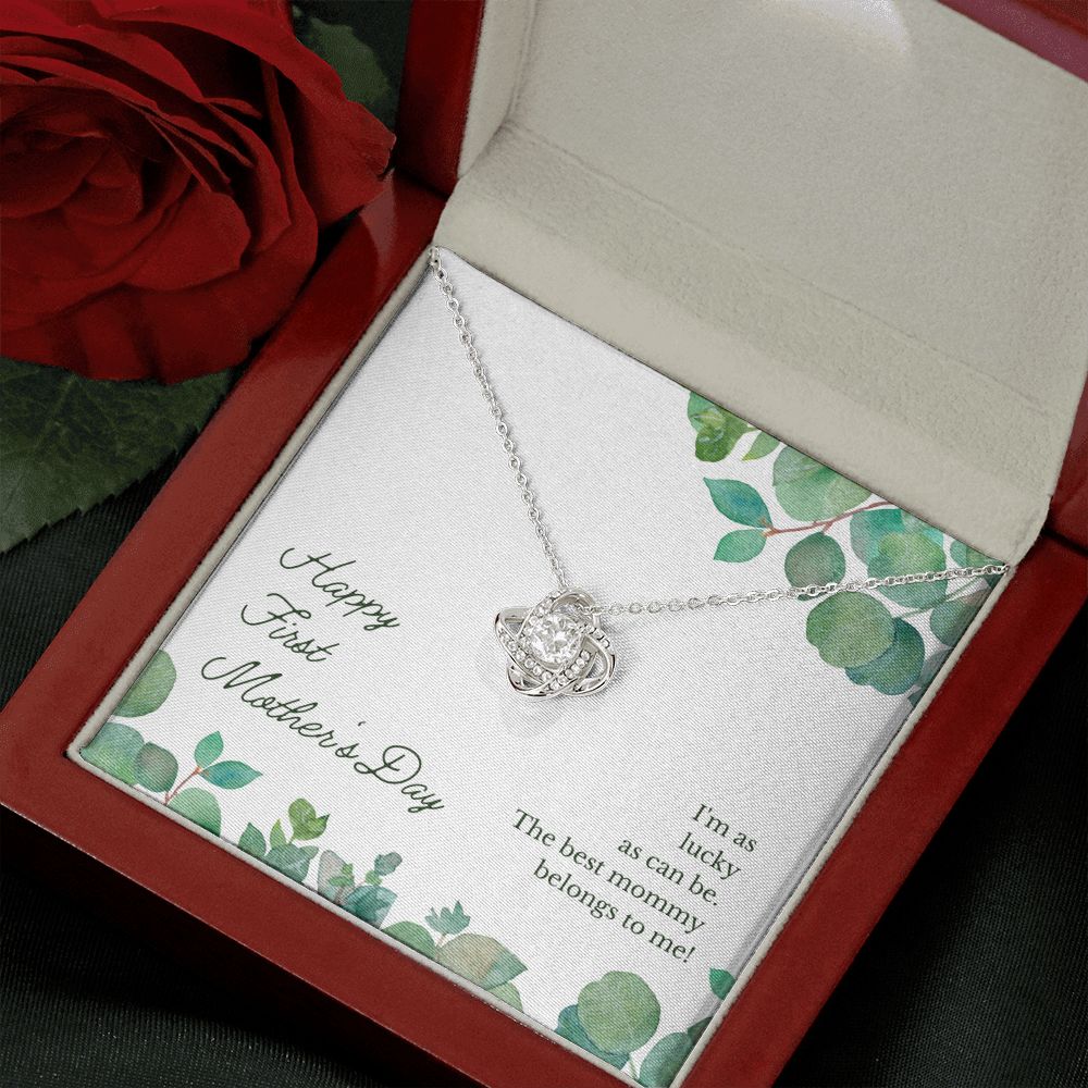 First Mother's Day Love Knot Necklace - KDadorn