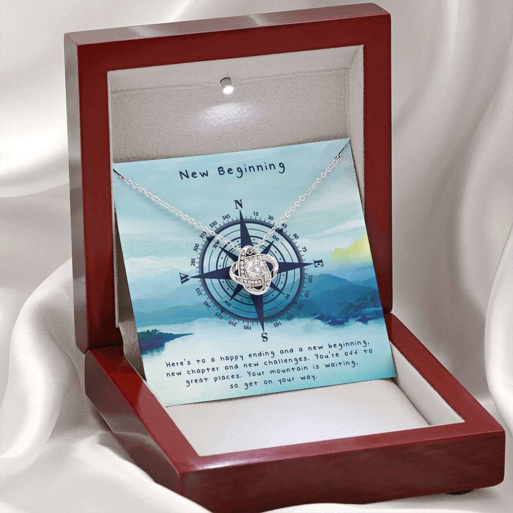 New Beginning Love Knot Necklace - KDadorn