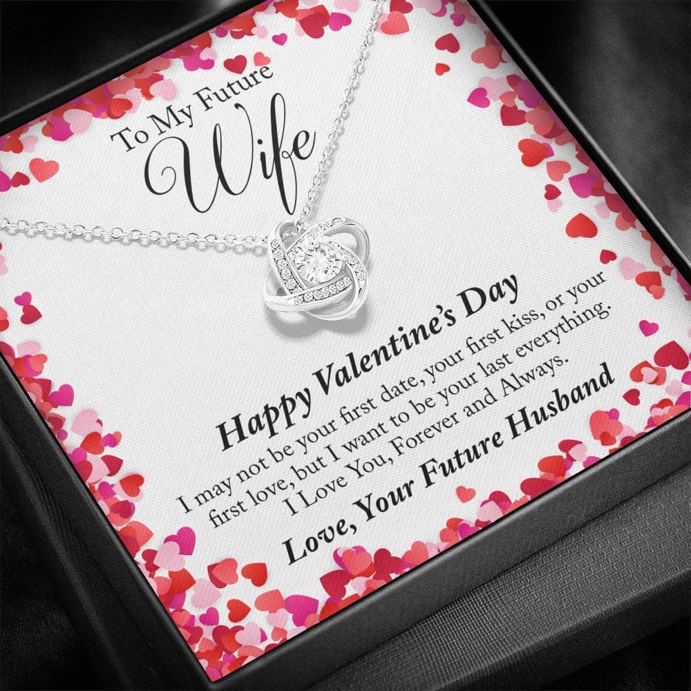 To My Future Wife Valentine's Day Love Knot Necklace - KDadorn