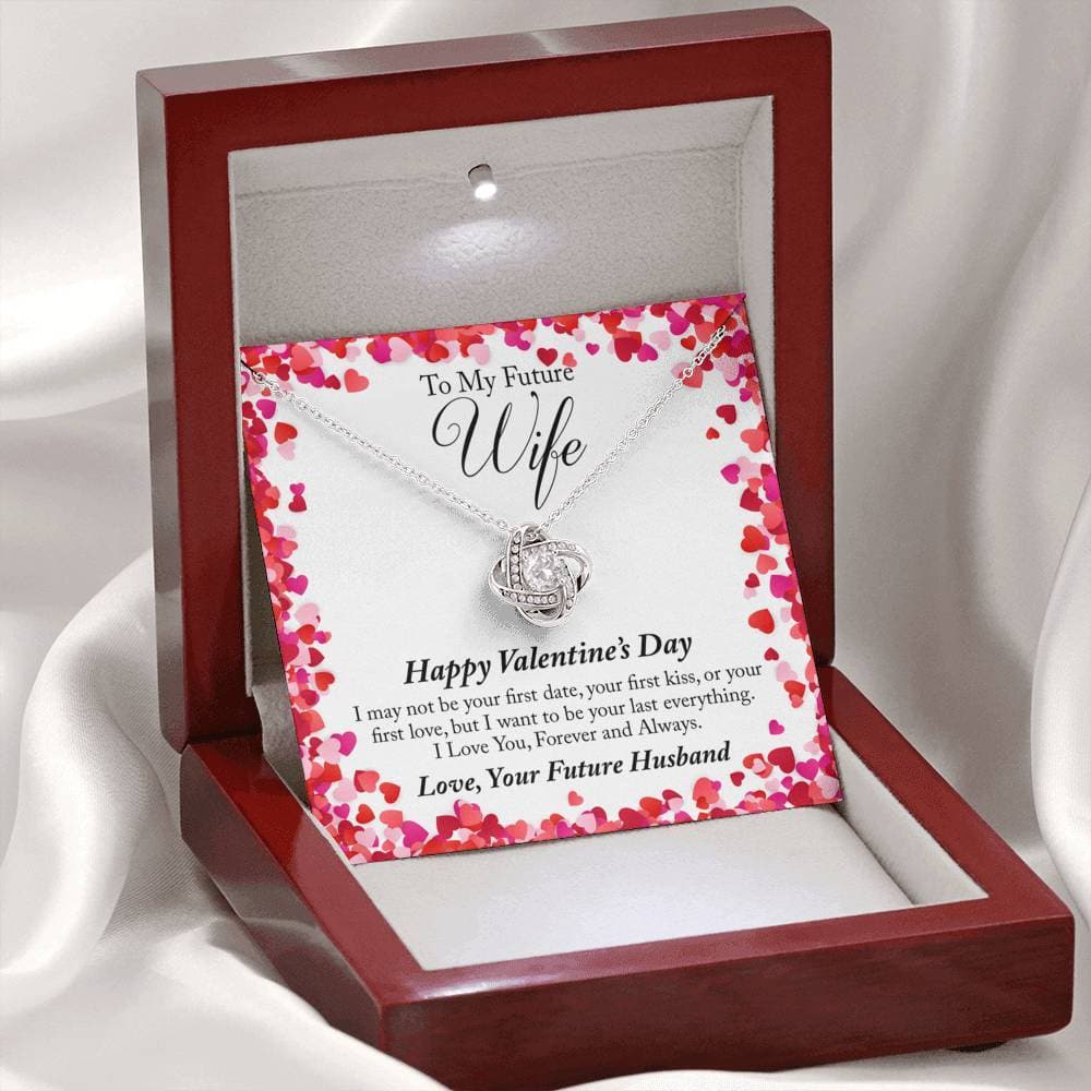 To My Future Wife Valentine's Day Love Knot Necklace - KDadorn