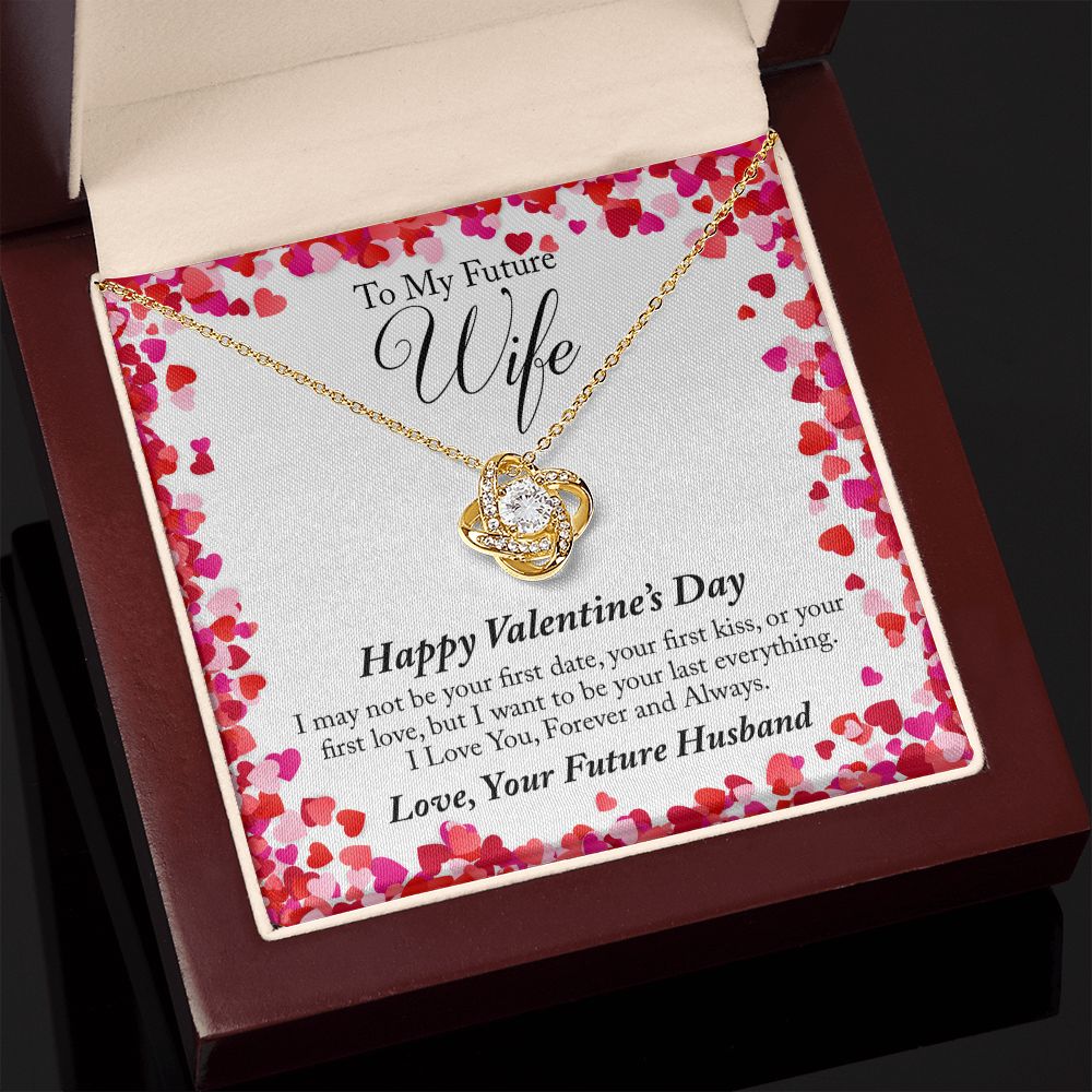 To My Future Wife Valentine's Day Love Knot Necklace - KDadorn