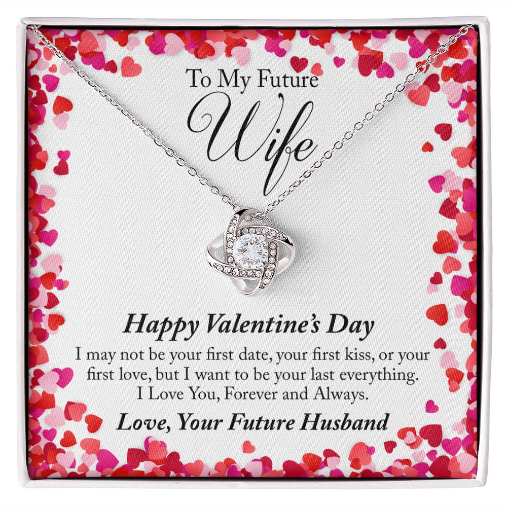 To My Future Wife Valentine's Day Love Knot Necklace - KDadorn