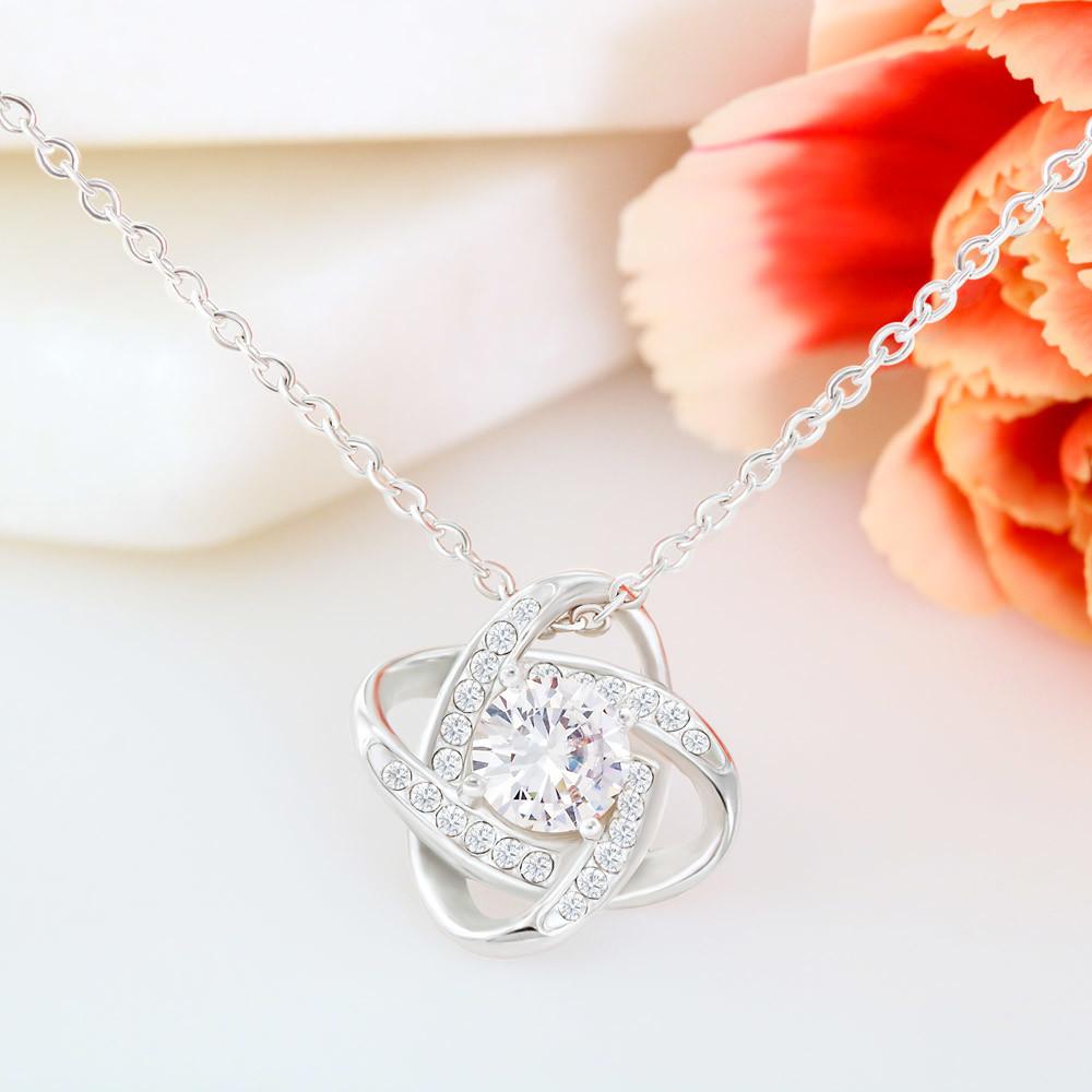 Anchored in Faith Mother's Day Love Knot Necklace - KDadorn