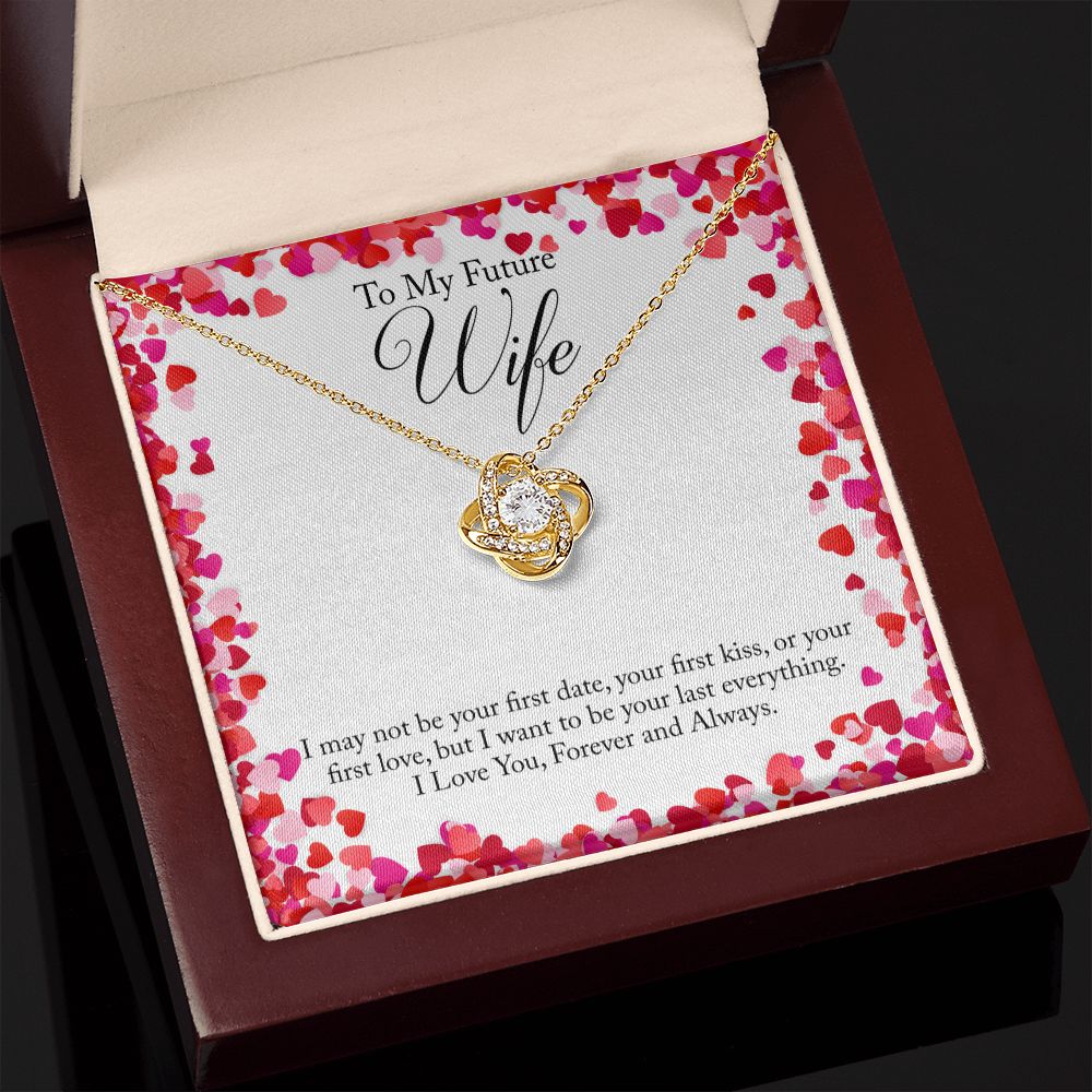 To My Future Wife Forever and Always Love Knot Necklace - KDadorn