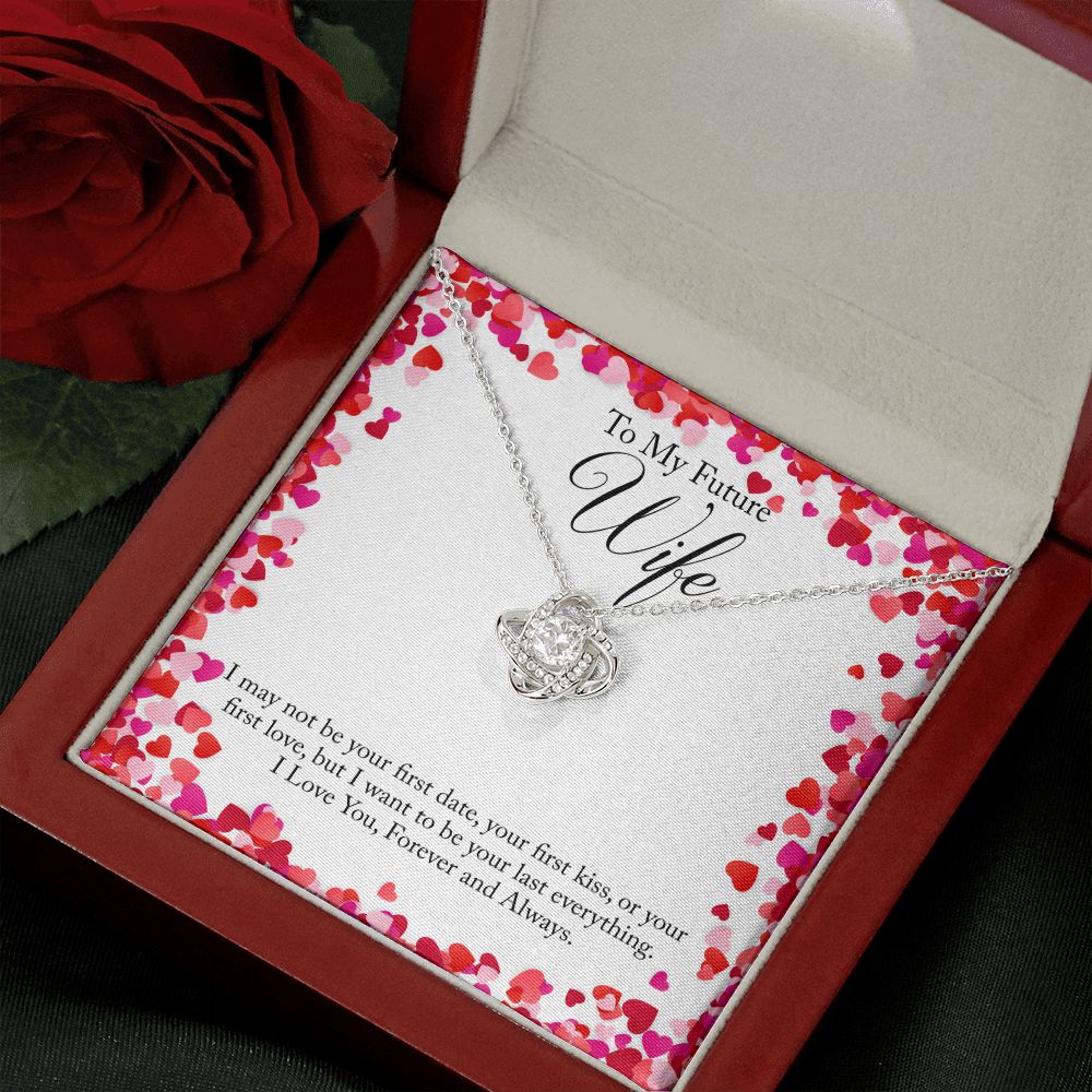 To My Future Wife Forever and Always Love Knot Necklace - KDadorn