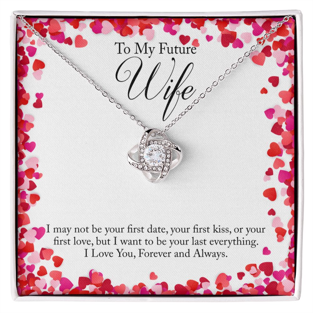 To My Future Wife Forever and Always Love Knot Necklace - KDadorn