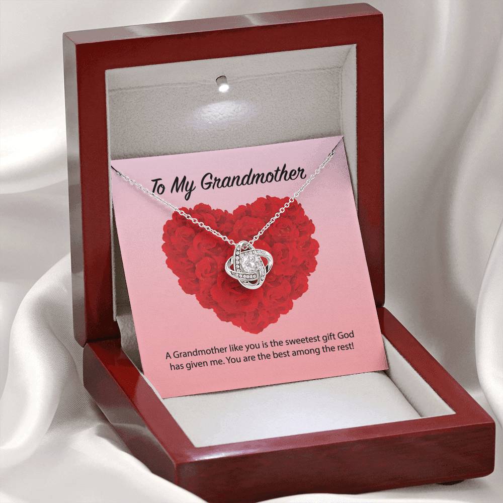 To My Grandmother Love Knot Necklace - KDadorn