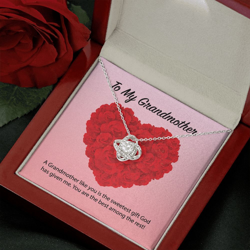 To My Grandmother Love Knot Necklace - KDadorn