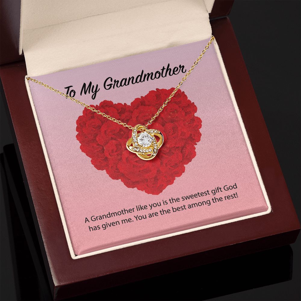 To My Grandmother Love Knot Necklace - KDadorn