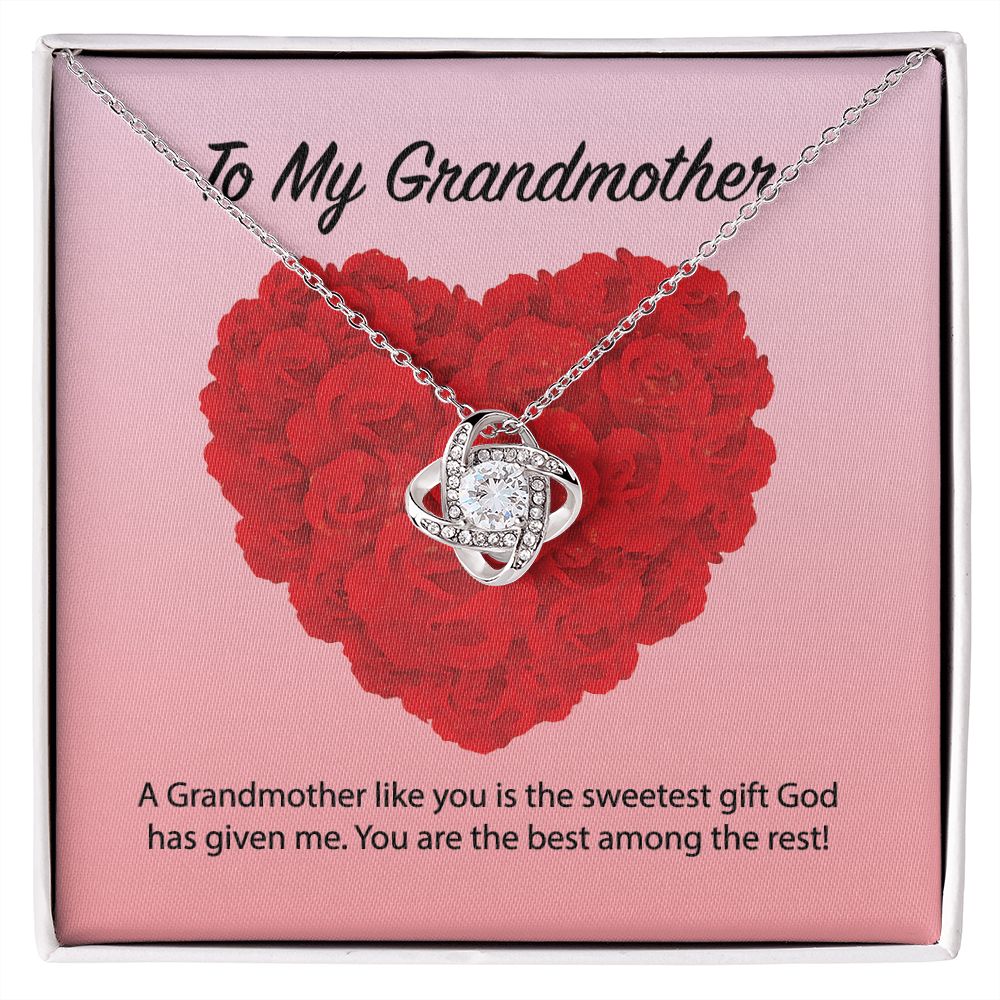 To My Grandmother Love Knot Necklace - KDadorn