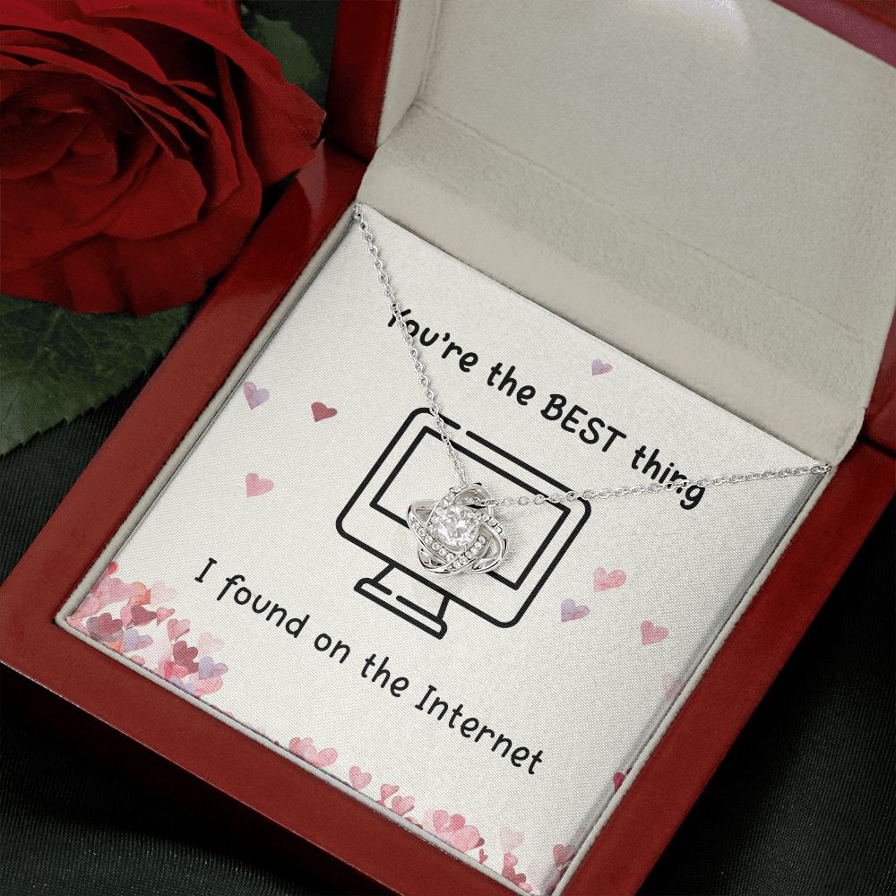The Best Thing I Found On the Internet Love Knot Necklace - KDadorn
