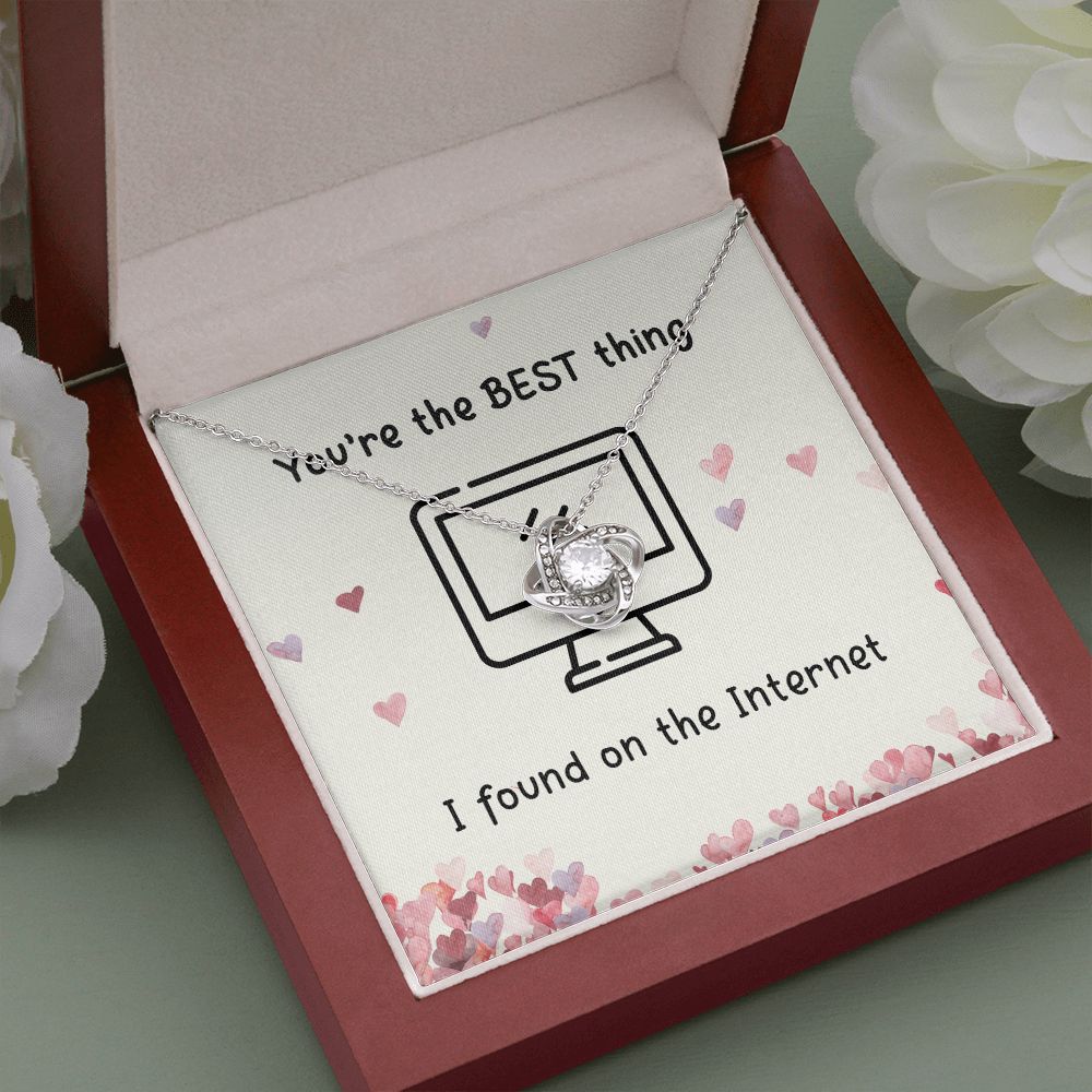 The Best Thing I Found On the Internet Love Knot Necklace - KDadorn