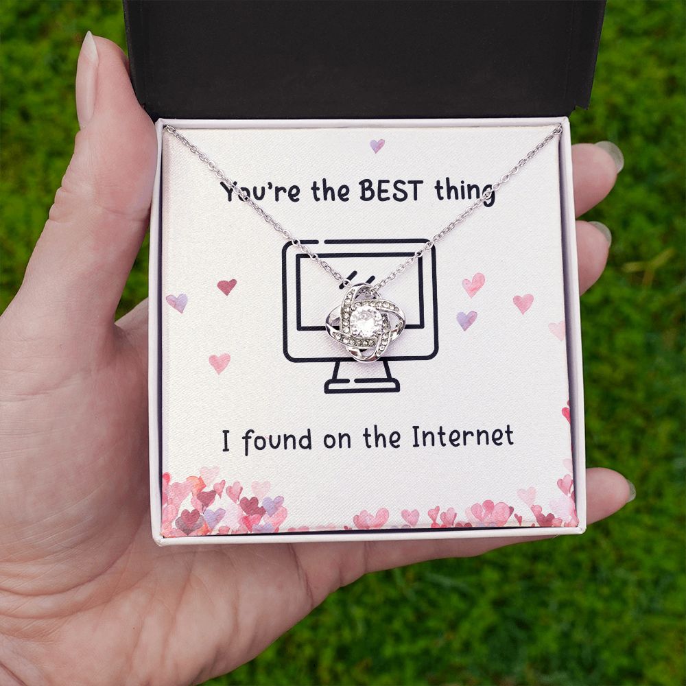 The Best Thing I Found On the Internet Love Knot Necklace - KDadorn