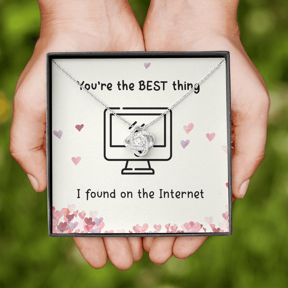 The Best Thing I Found On the Internet Love Knot Necklace - KDadorn