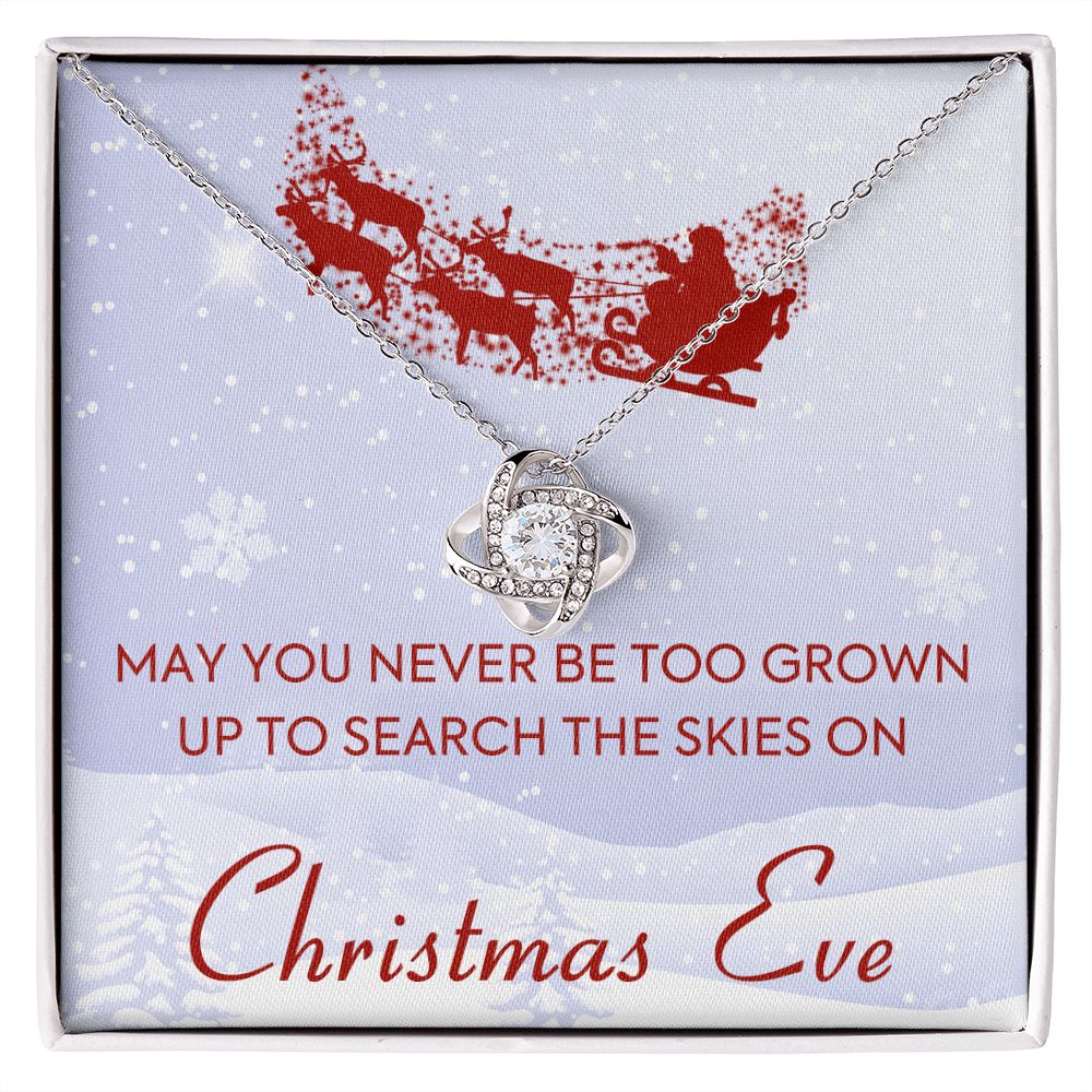 Christmas Eve Love Knot Necklace - KDadorn