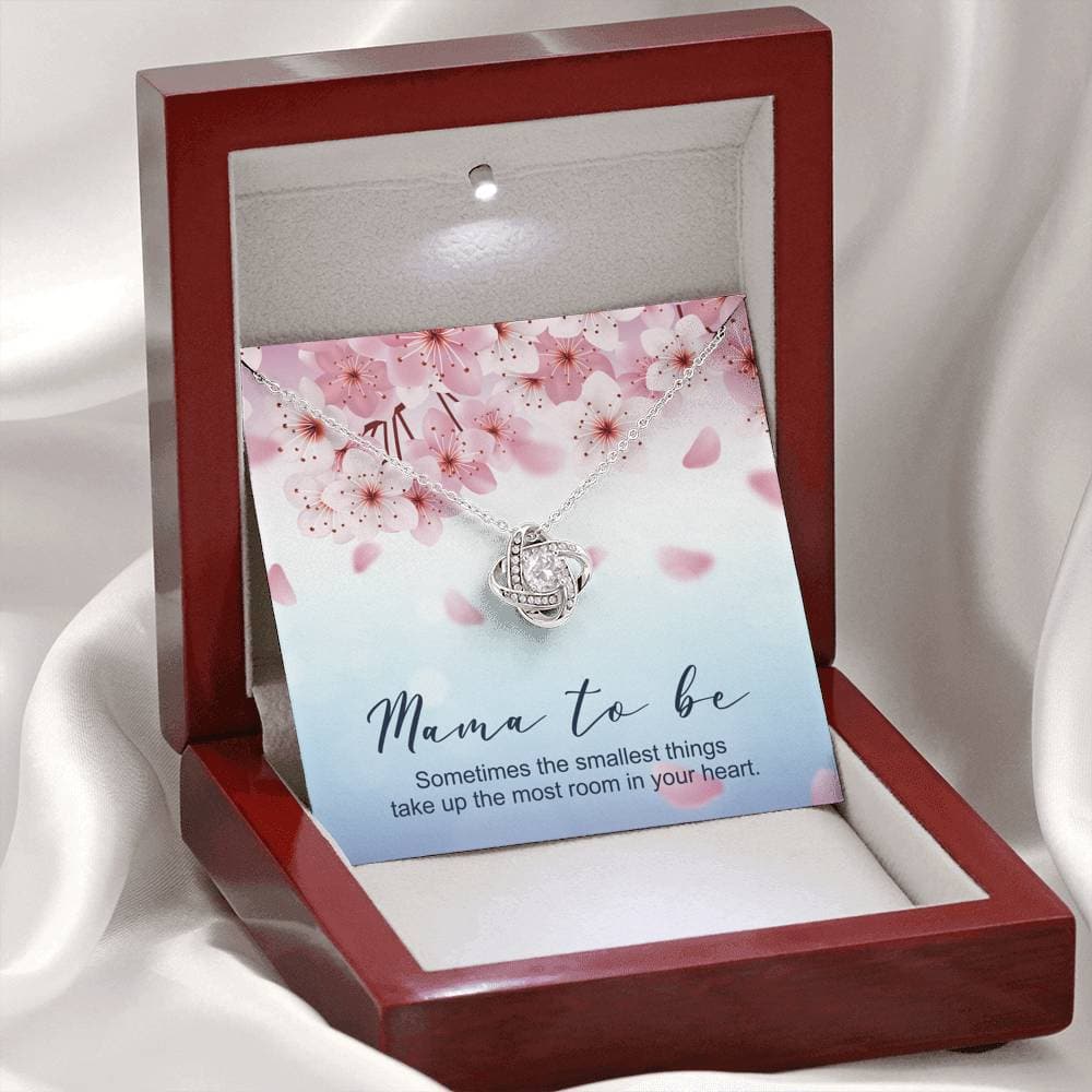 Mama To Be The Smallest Things Love Knot Necklace - KDadorn