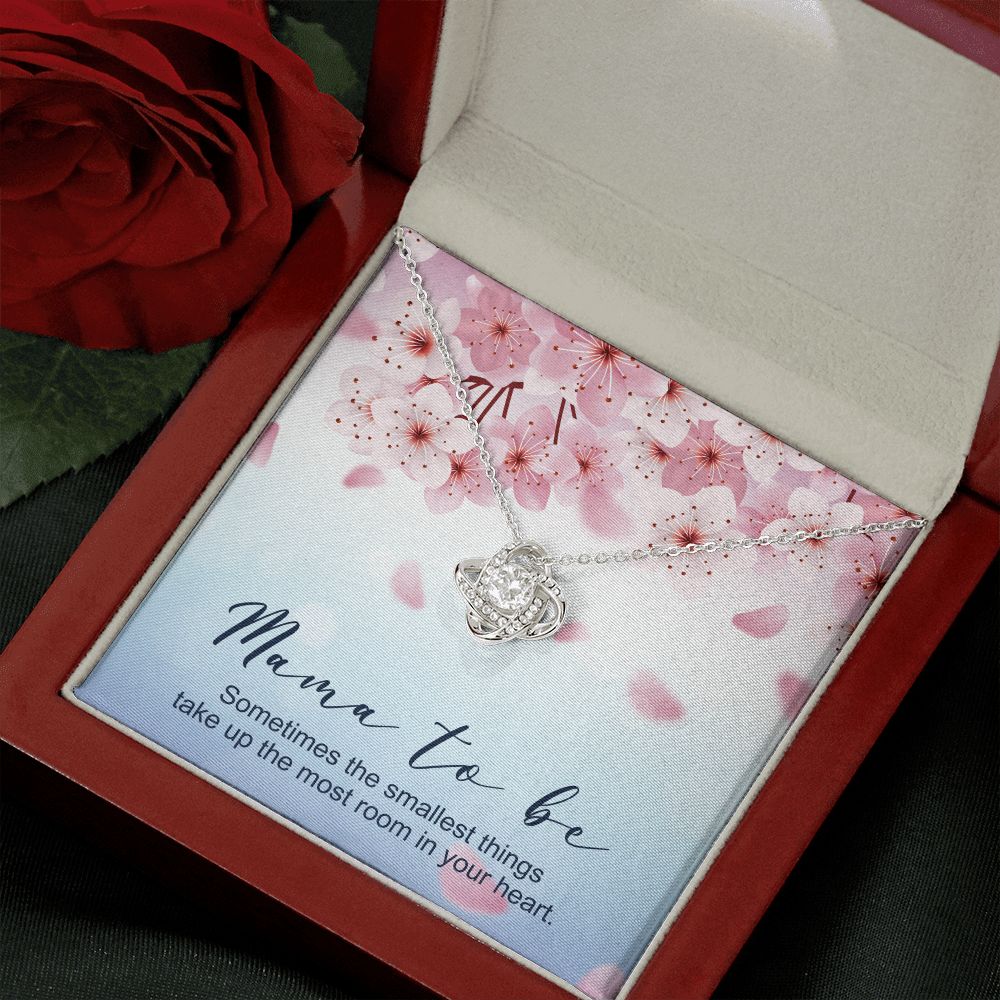 Mama To Be The Smallest Things Love Knot Necklace - KDadorn
