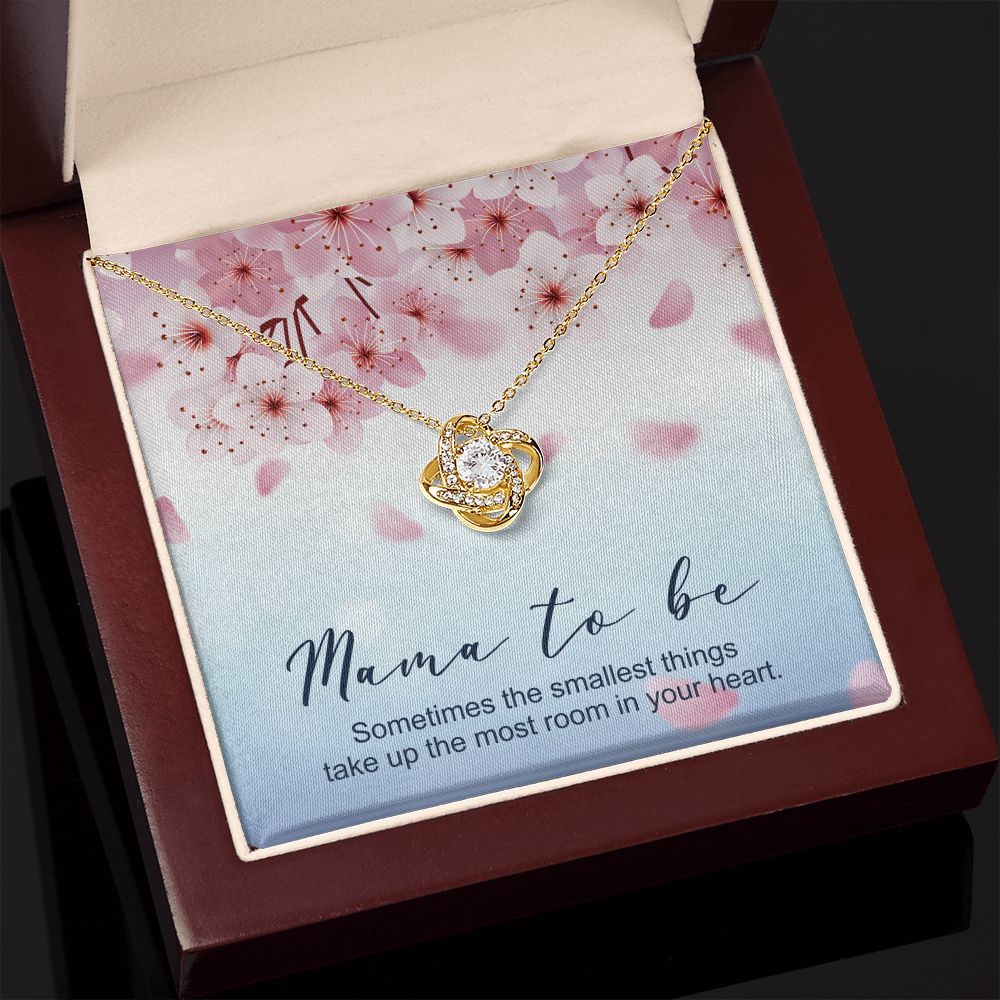 Mama To Be The Smallest Things Love Knot Necklace - KDadorn