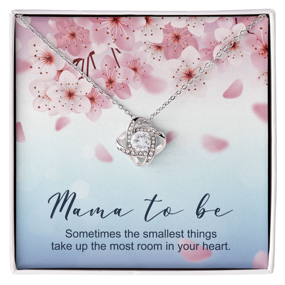 Mama To Be The Smallest Things Love Knot Necklace - KDadorn