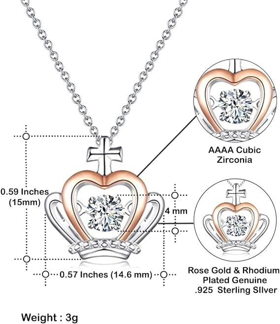 To Badass Daughter If Fate Whispers To You Crown Necklace Gifts For Daughter From Parents - KDadorn