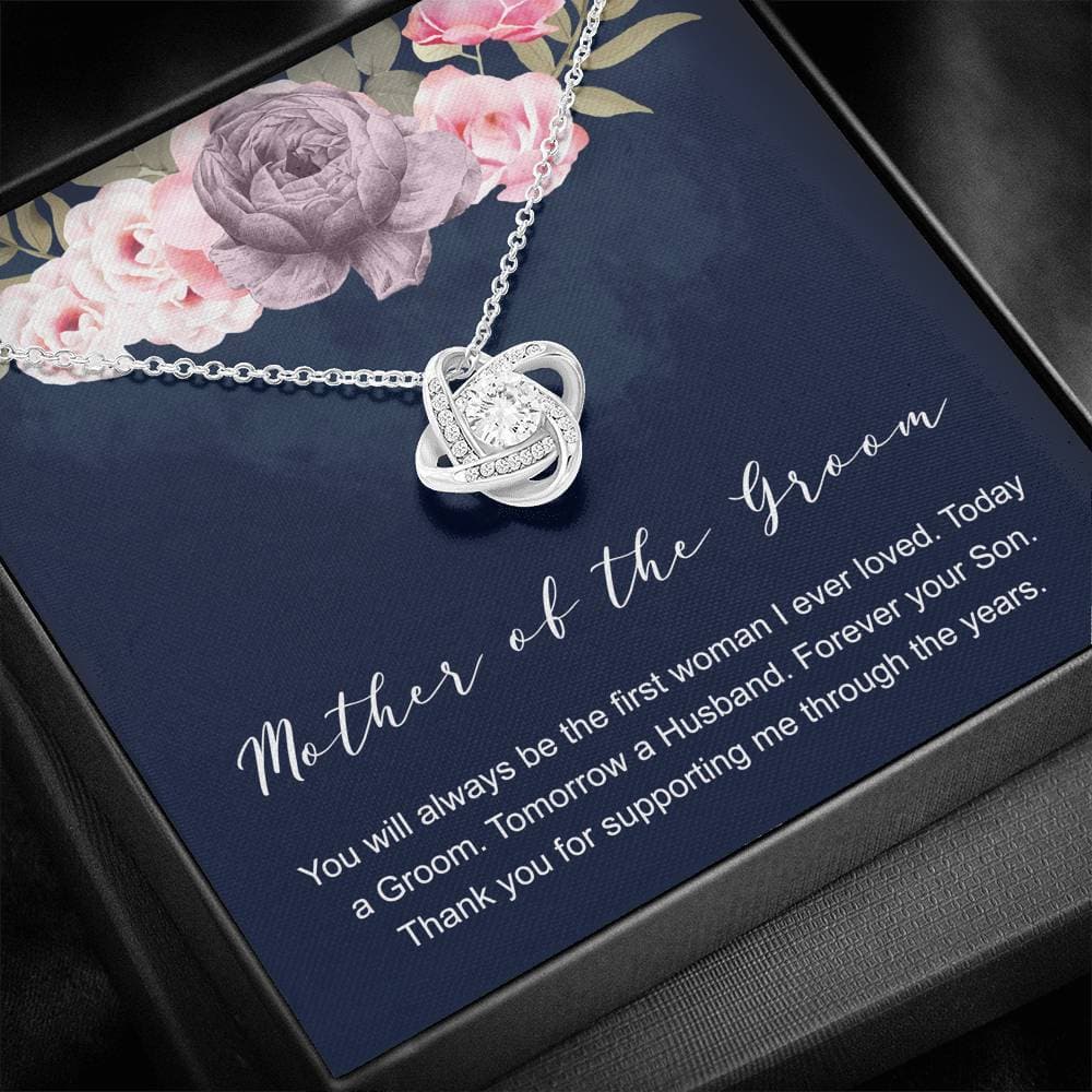 Mother of the Groom Love Knot Necklace - KDadorn