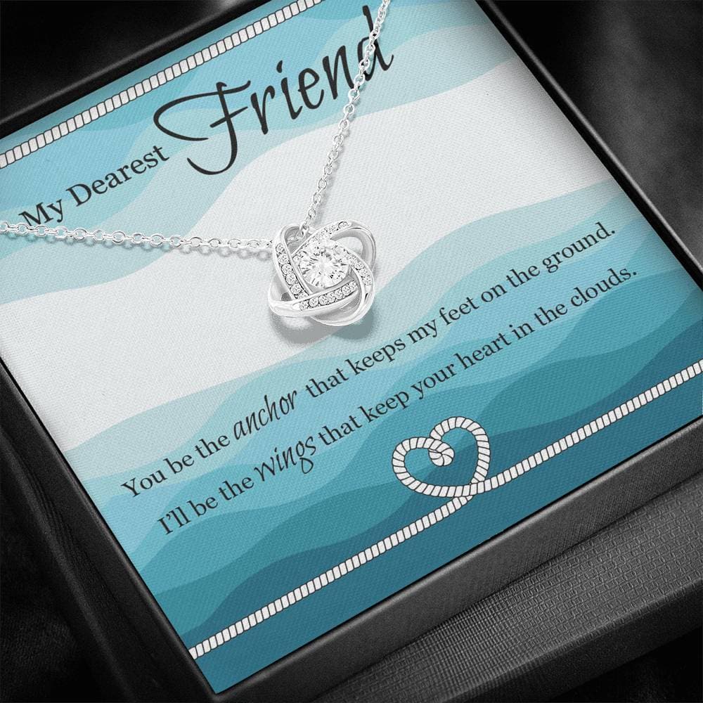 My Dearest Friend Love Knot Necklace - KDadorn