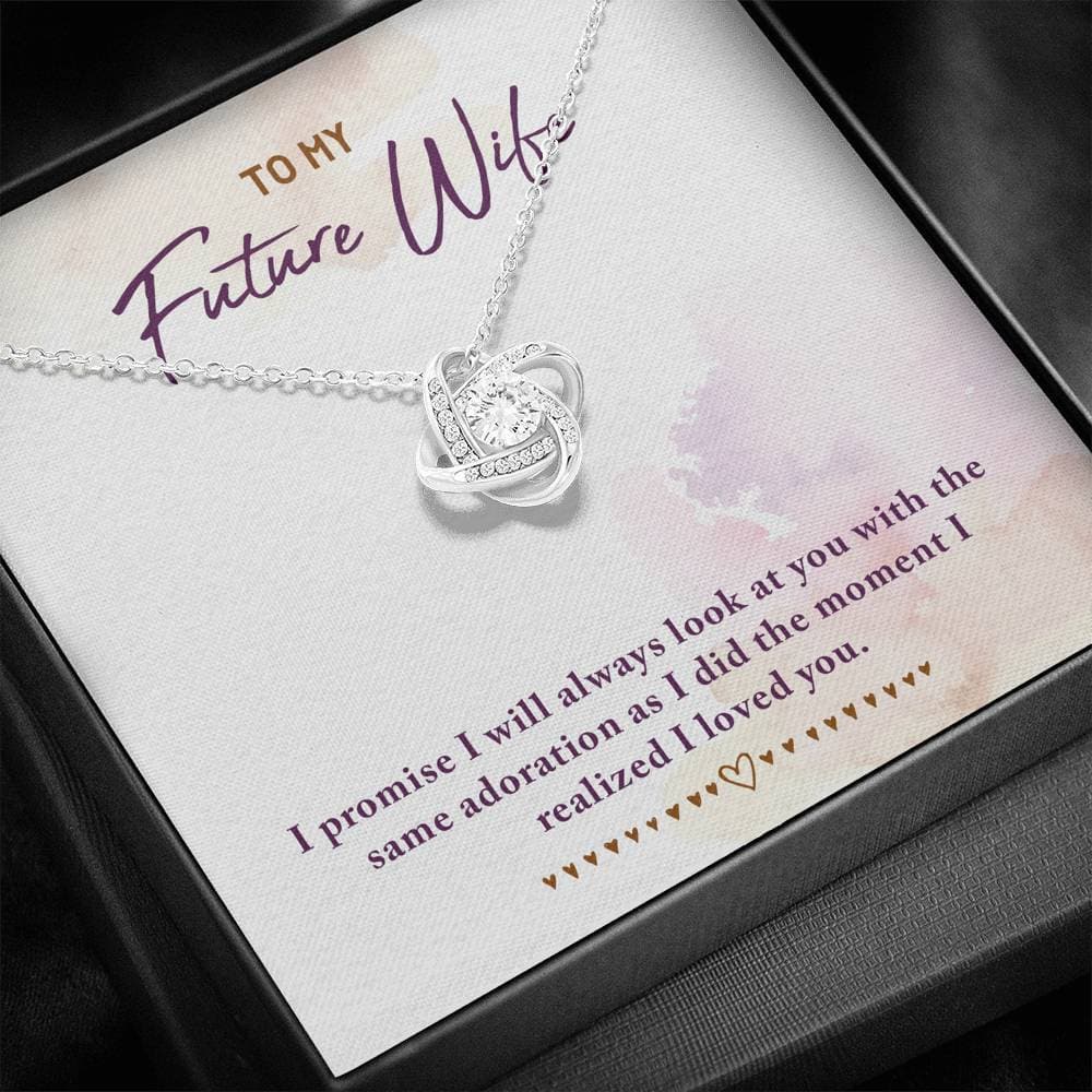 To My Future Wife Love Knot Necklace - KDadorn