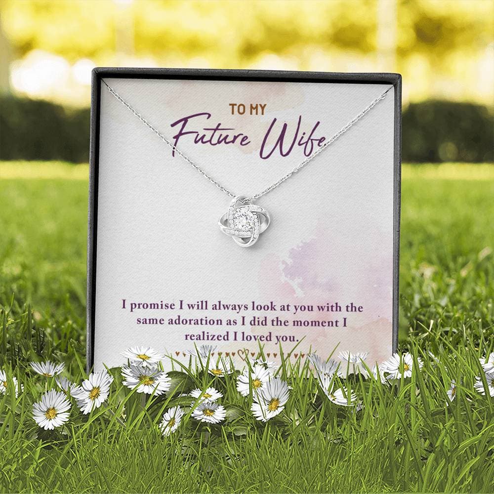 To My Future Wife Love Knot Necklace - KDadorn
