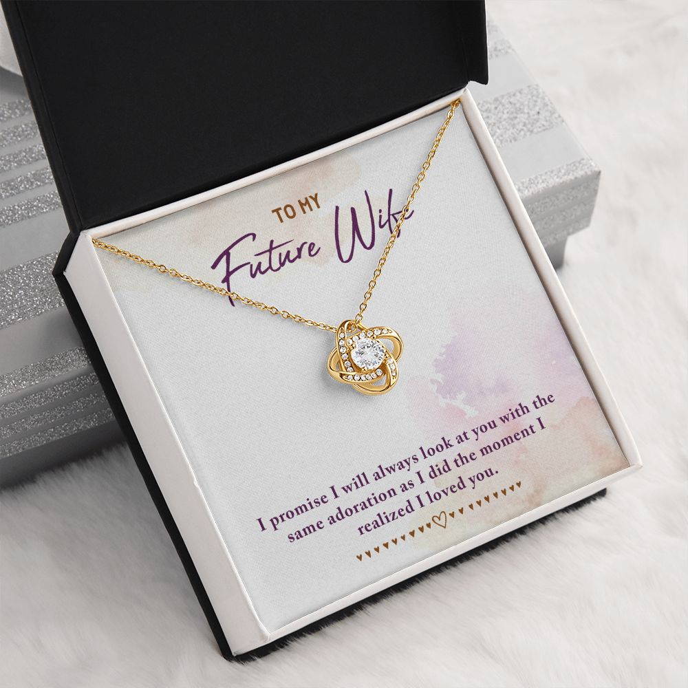 To My Future Wife Love Knot Necklace - KDadorn