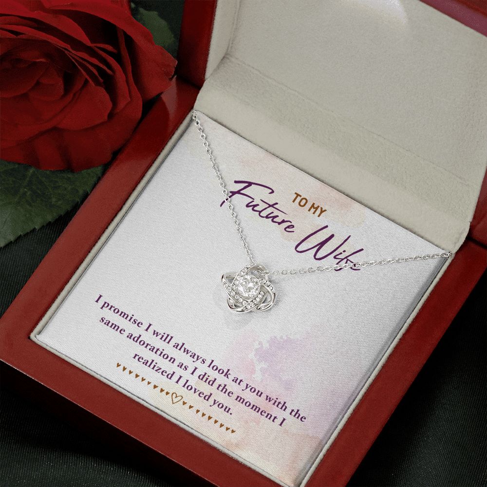 To My Future Wife Love Knot Necklace - KDadorn