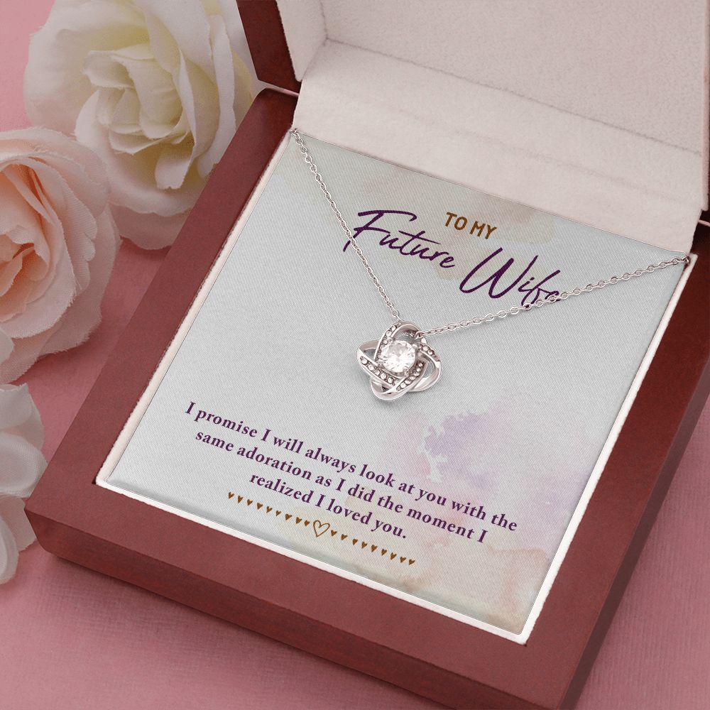 To My Future Wife Love Knot Necklace - KDadorn