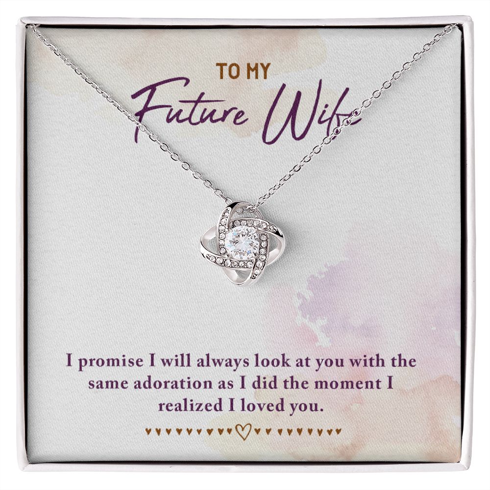 To My Future Wife Love Knot Necklace - KDadorn